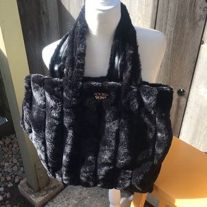 Faux fur bag